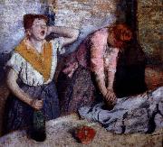 Edgar Degas tvarrerskor oil